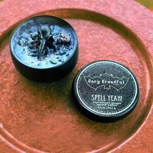 Spell Yeah!  Wickless Candle: Crystallized Ginger & Spiced Amber Scent